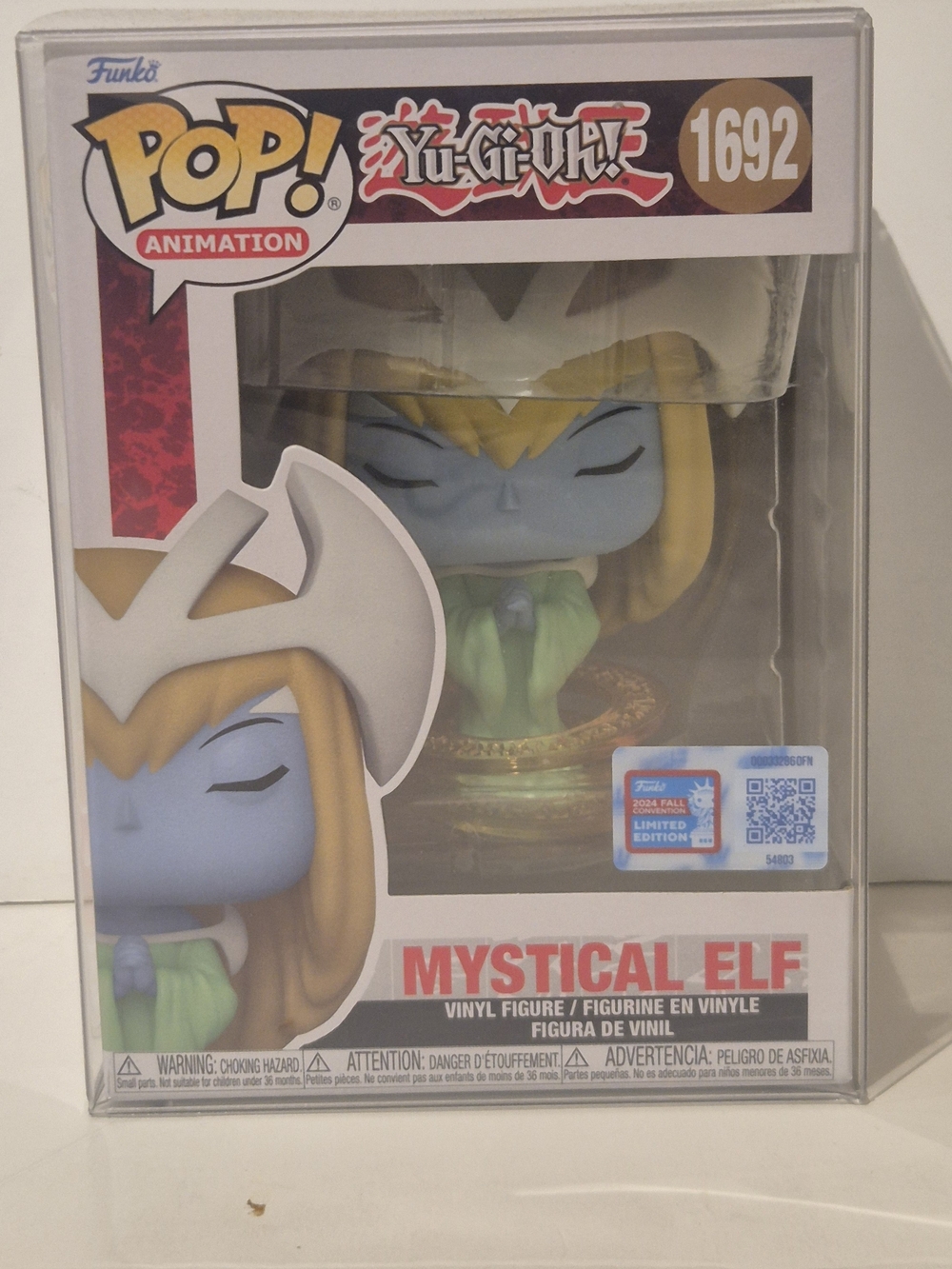 Funko Pop!+ Vinyl Protector Animation: Yu-Gi-Oh!- Mystical Elf #1692